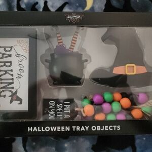 NWB 4 UNQUIE TIER TRAY ITEMS FOR TIER TRAY / Halloween 🎃💜💚🖤Witch Theme